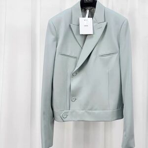 🚩steal Authentic Dior Light Gray Women's Blazer